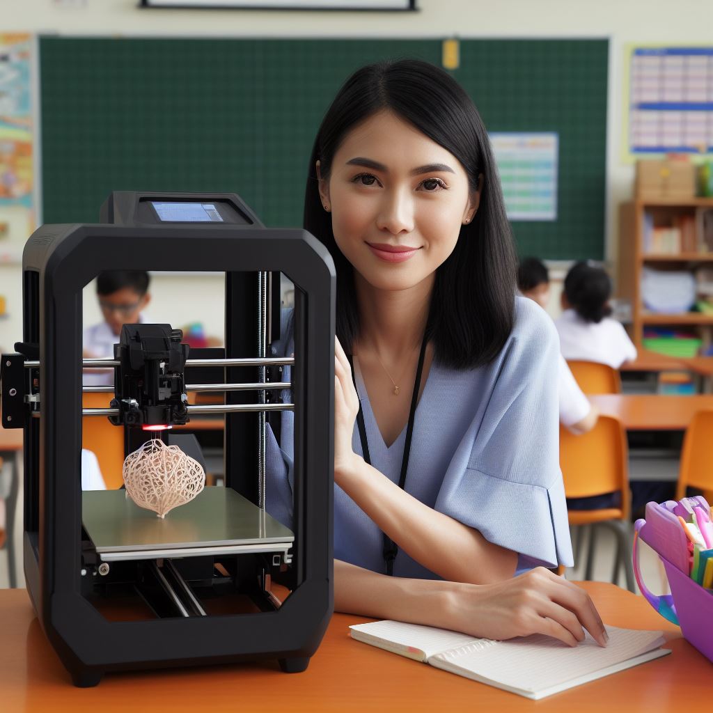 3d printers in the education industry in singapore