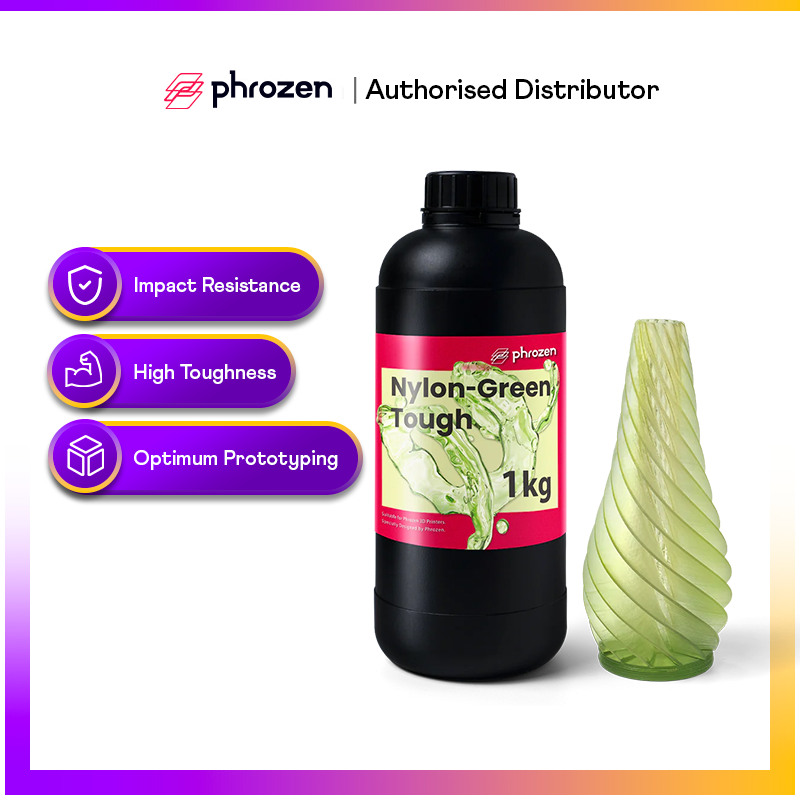 Phrozen Nylon-Green Tough Resin, 1kg