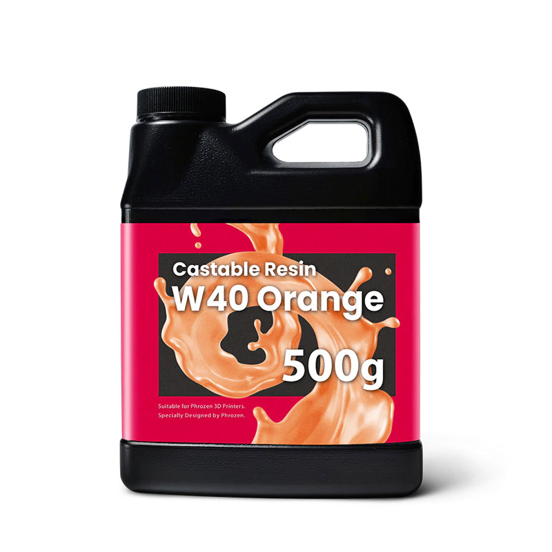 castable resin for 3d printing in singapore - orange