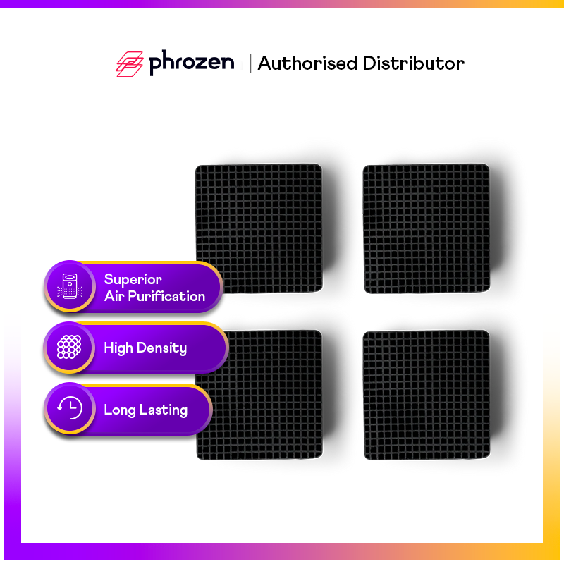 Phrozen Air Purifier Activated Carbon Filter, Set of 4pcs