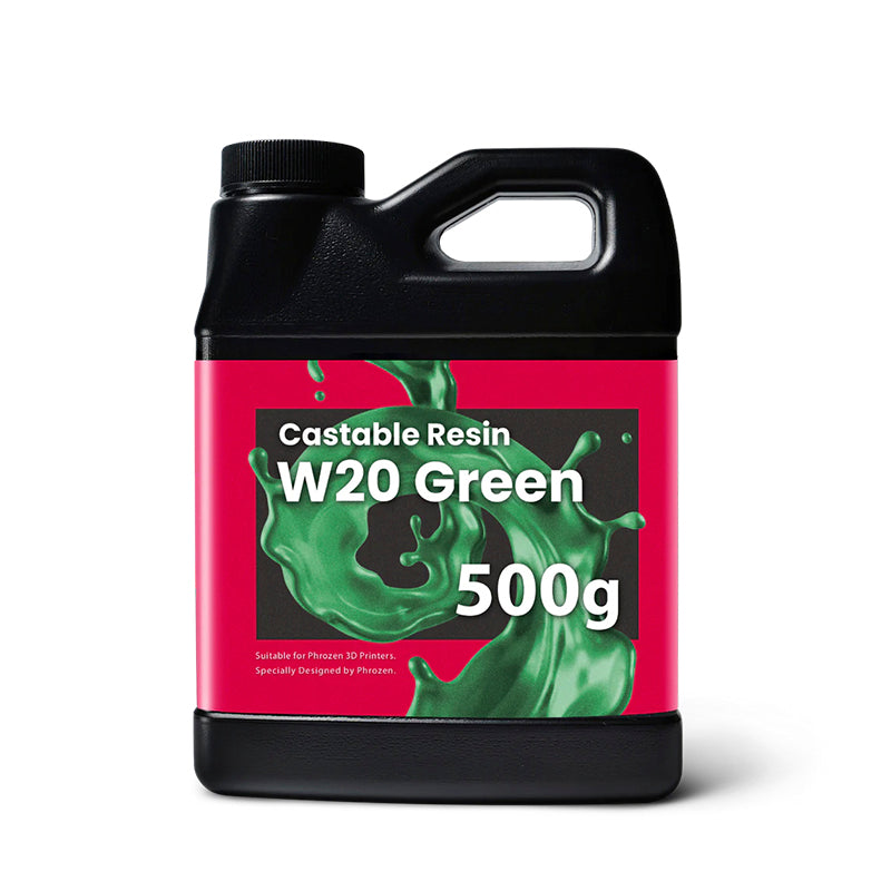 Phrozen Castable Resin, W20 Green 500g